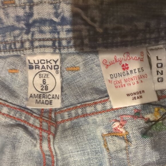 Lucky Brand Embroidered Jeans (Flowers on Pockets) - Picture 8 of 14